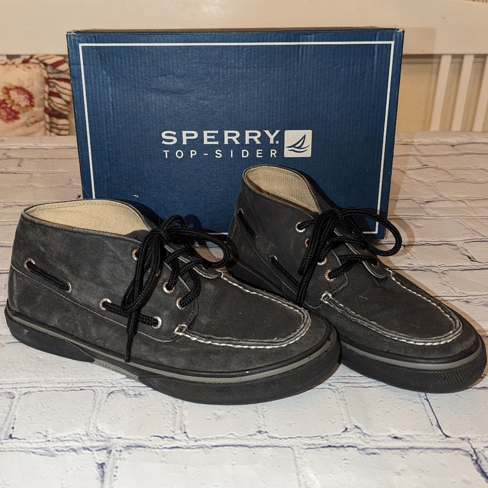 Sperry Halyard Chukka Black
